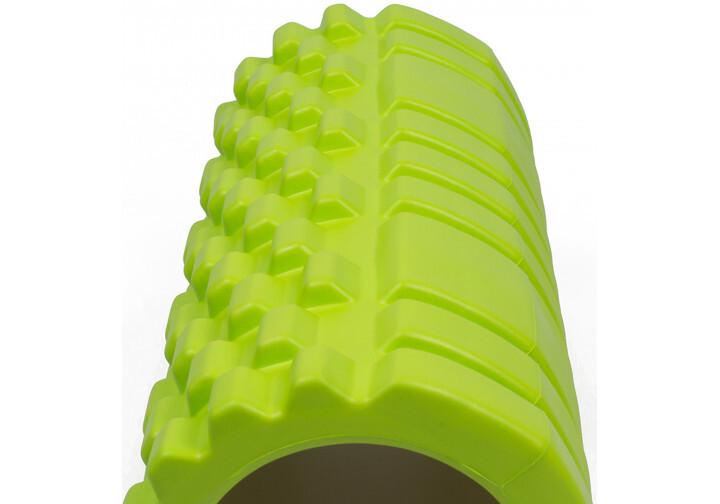 Массажный ролик EasyFit Grid Roller 33 см v.1.1 Салатовый (EF-2020-G) - фото 3
