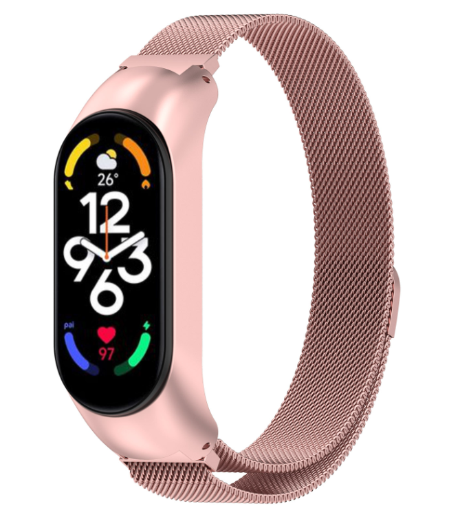 Ремінець DK Metal Milanese Loop Magnetic для Xiaomi Mi Band 7