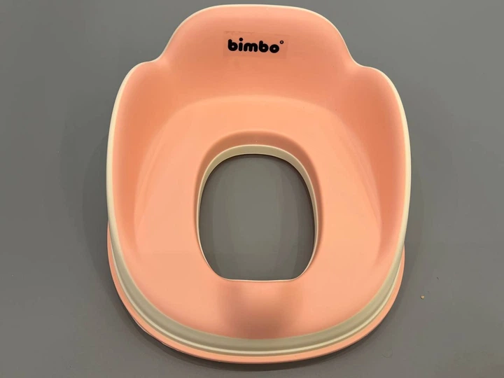 Накладка на унитаз Детская Bimbo мягкое сиденье для унитаза съемное Розовый (2011-74)