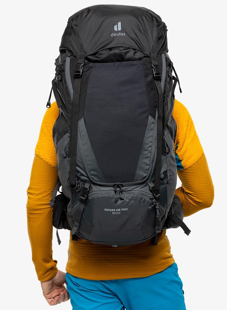 Туристический рюкзак Deuter Futura Air Trek 60+10L Черный (2213077596)