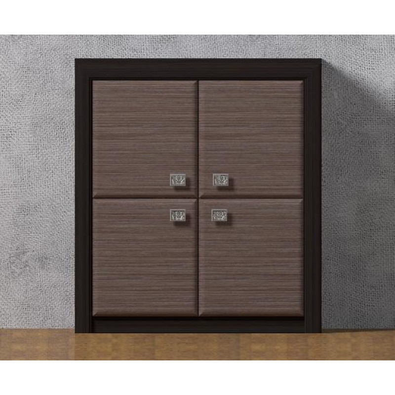 Тумба в вітальню Gerbor Коен KOM4D ДСП/МДФ Венге - фото 2