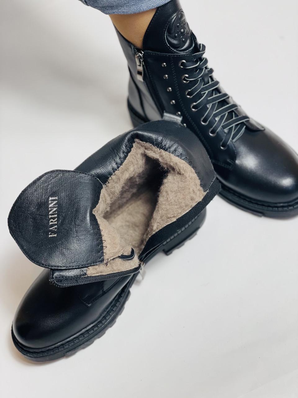 Ботинки женские зимние Farinni р. 40 25,5 см Черный (2671) - фото 8 Ботинки женские зимние Farinni р. 40 25,5 см Черный (2671) - фото 8