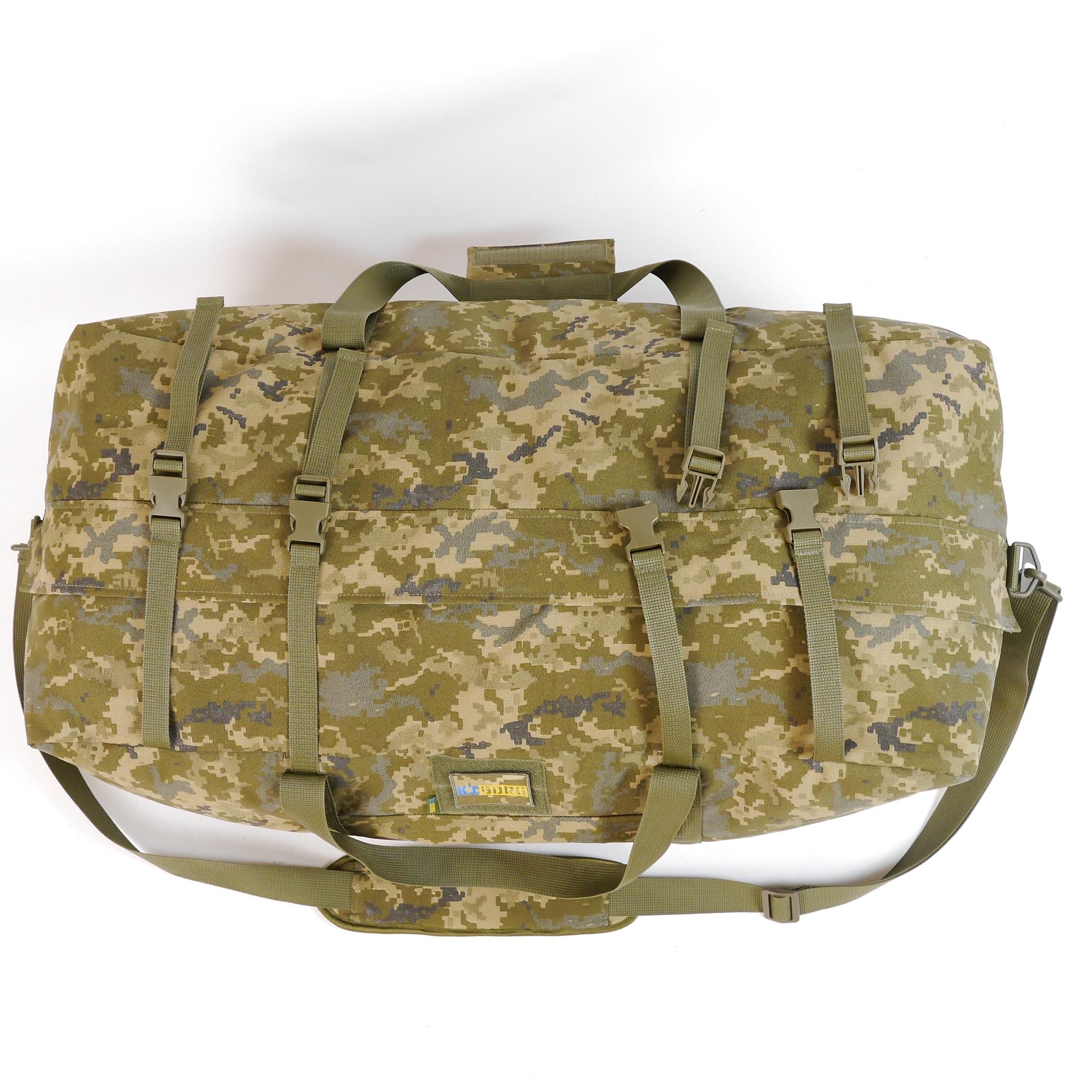 Сумка військова Kiborg Military Bag 130 л Pixel (6044) - фото 4 Сумка військова Kiborg Military Bag 130 л Pixel (6044) - фото 4