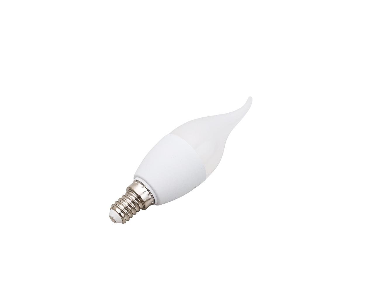 Лампа светодиодная LED E14 8W NW C37-T (33-749)