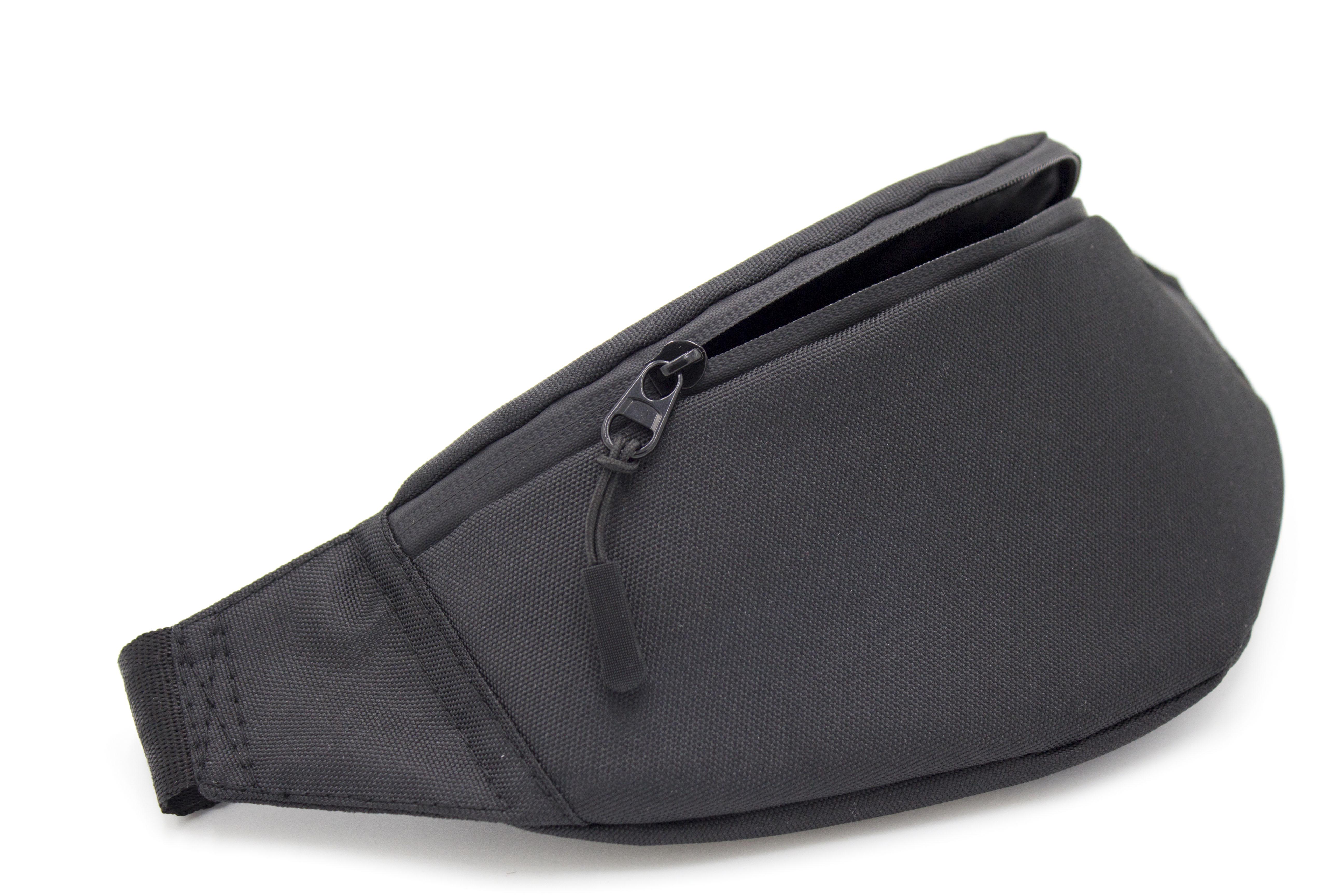 Сумка бананка Чорний (BO-001) - фото 6 Сумка бананка Чорний (BO-001) - фото 6