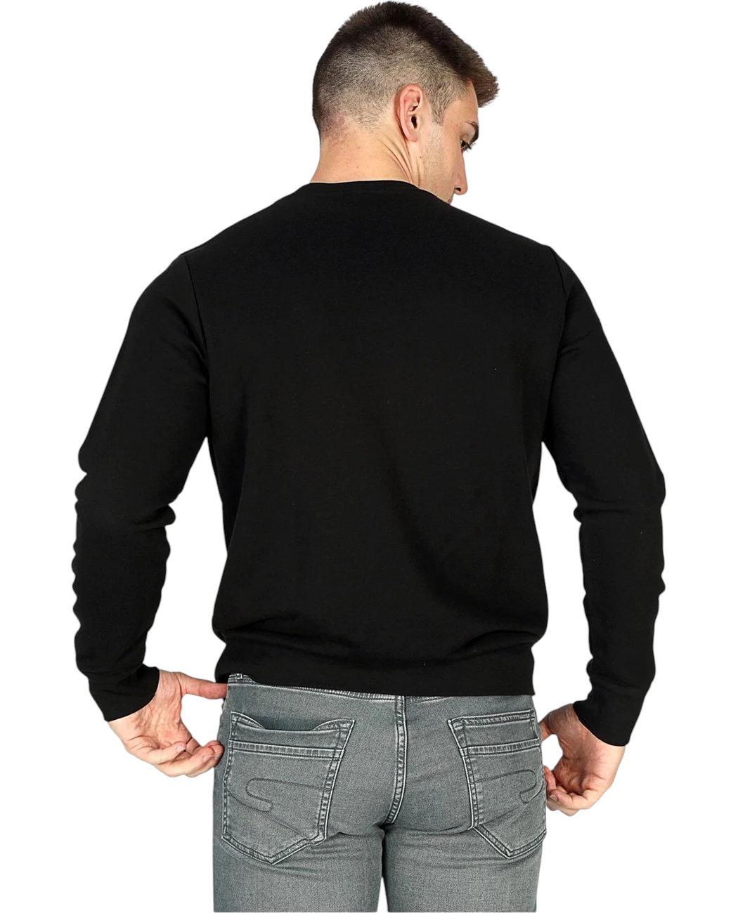 Світшот чоловічий Lee Cooper Frose 251LCM241022.8101 XL Чорний (8682272569625) - фото 5