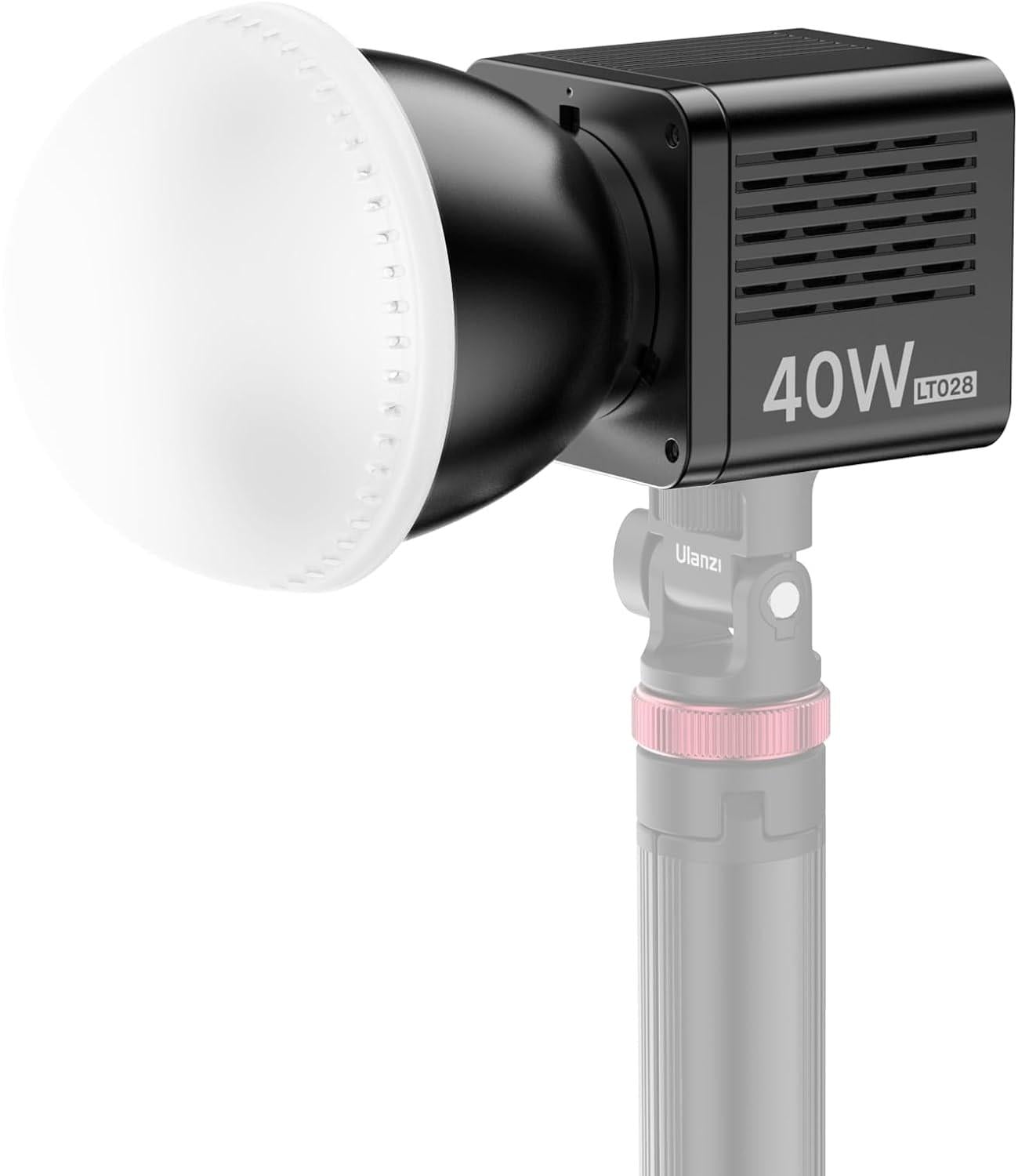 Фотолампа для домашньої студії Ulanzi LT028 40W RGB COB 3400mAh 2500K-6500K Black (LT028 )