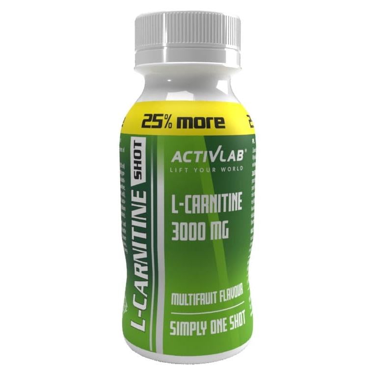 Жиросжигатель для спорта Activlab L-Carnitine Shot 3000 Multifruit 100 ml