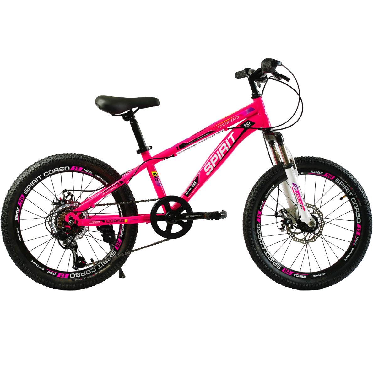 Детский велосипед Corso Spirit 20" рама 12" Розовый (TK-20259)