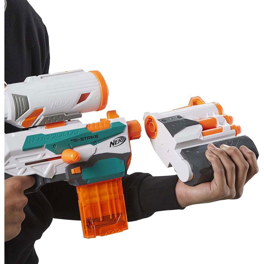 Бластер Nerf Modulus Tri-Strike (B5577) - фото 4