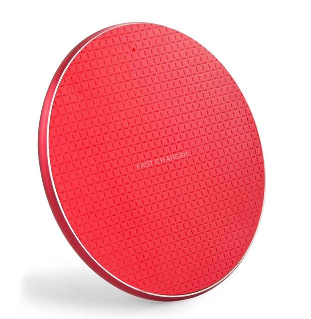 Беспроводная зарядка для телефона Alitek Fast Charger Red Беспроводная зарядка для телефона Alitek Fast Charger Red