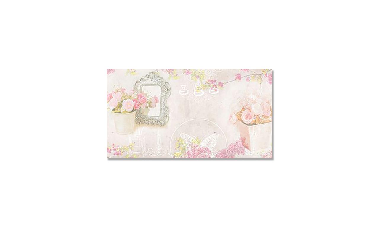 Наклейка виниловая на стол Zatarga Цветы и Достопримечательности 650х1200 мм (1283915320)