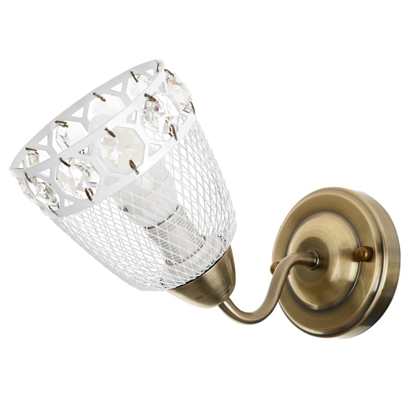 Бра Brille BKL-584W/1 E14 AB (26-637)