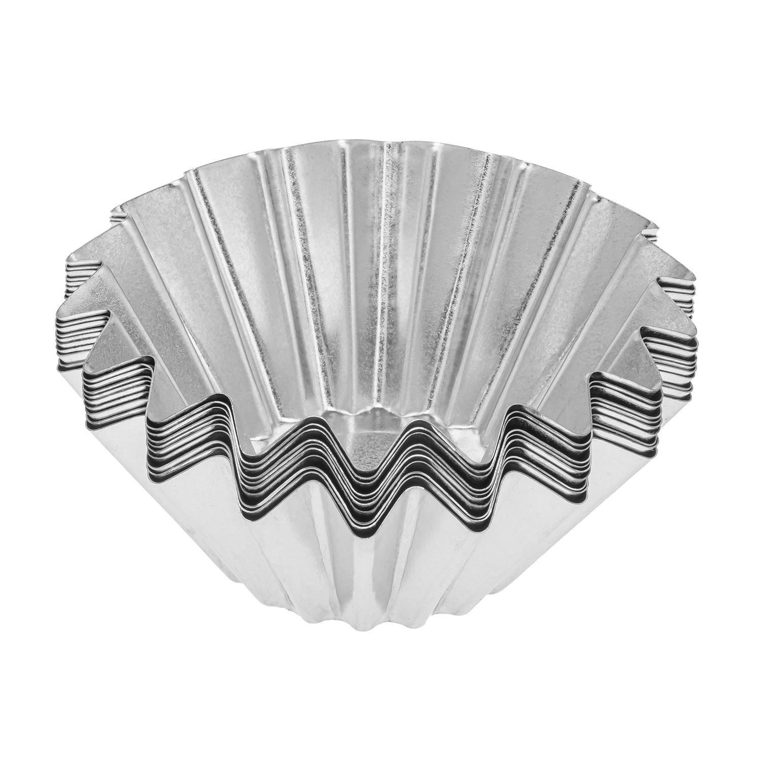 Формочка большая для выпечки корзин/кексов и тарталеток Ø 12,5х6,5х5 см (84137) - фото 4 Формочка большая для выпечки корзин/кексов и тарталеток Ø 12,5х6,5х5 см (84137) - фото 4