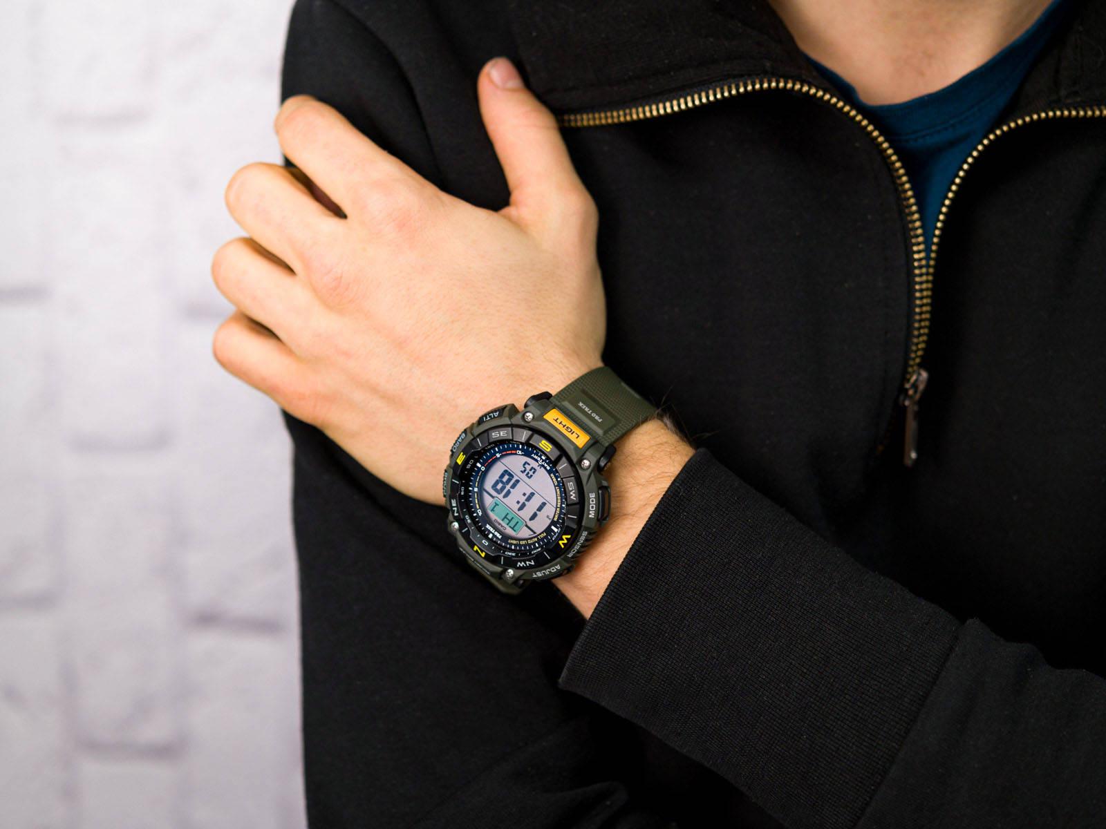 Годинник Casio PROTREK PRG-340-3ER (4913) - фото 3 Годинник Casio PROTREK PRG-340-3ER (4913) - фото 3