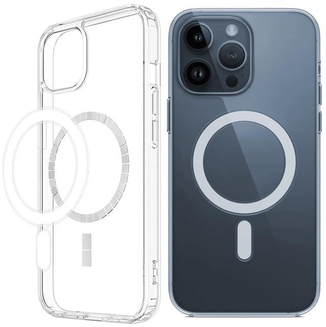Чохол Clear Case Ultra Hybrid with Magnet для Apple Iphone 15 Pro Max 6,7" Transparent (117745061) Чохол Clear Case Ultra Hybrid with Magnet для Apple Iphone 15 Pro Max 6,7" Transparent (117745061)