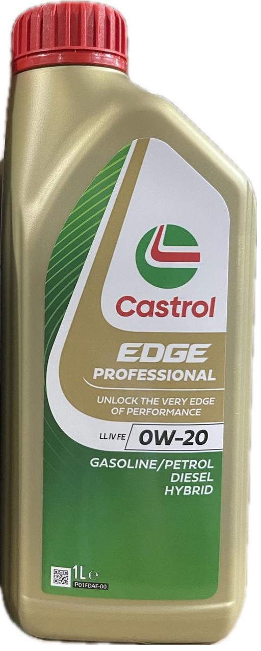 Моторное масло Castrol Professional Edge LL IV 0W-20 VAG 1 л (15F6D4)