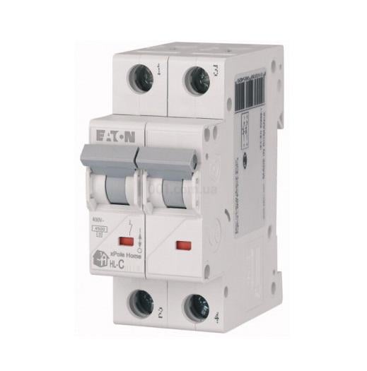 Автоматический выключатель Eaton 2п 40 A HL-C40/2 4,5 kA (28491436)