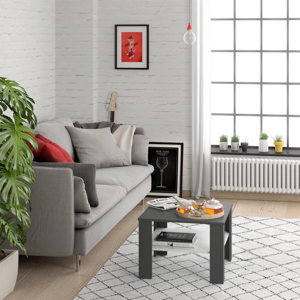 Столик чайный Vicco Homer 60x60 Антрацит - фото 7 Столик чайный Vicco Homer 60x60 Антрацит - фото 7