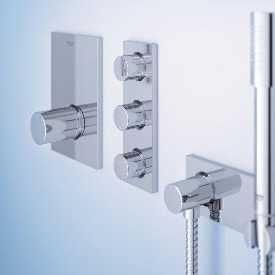 Вентиль встроенный Grohe Grohtherm F Хром (27625000) - фото 2