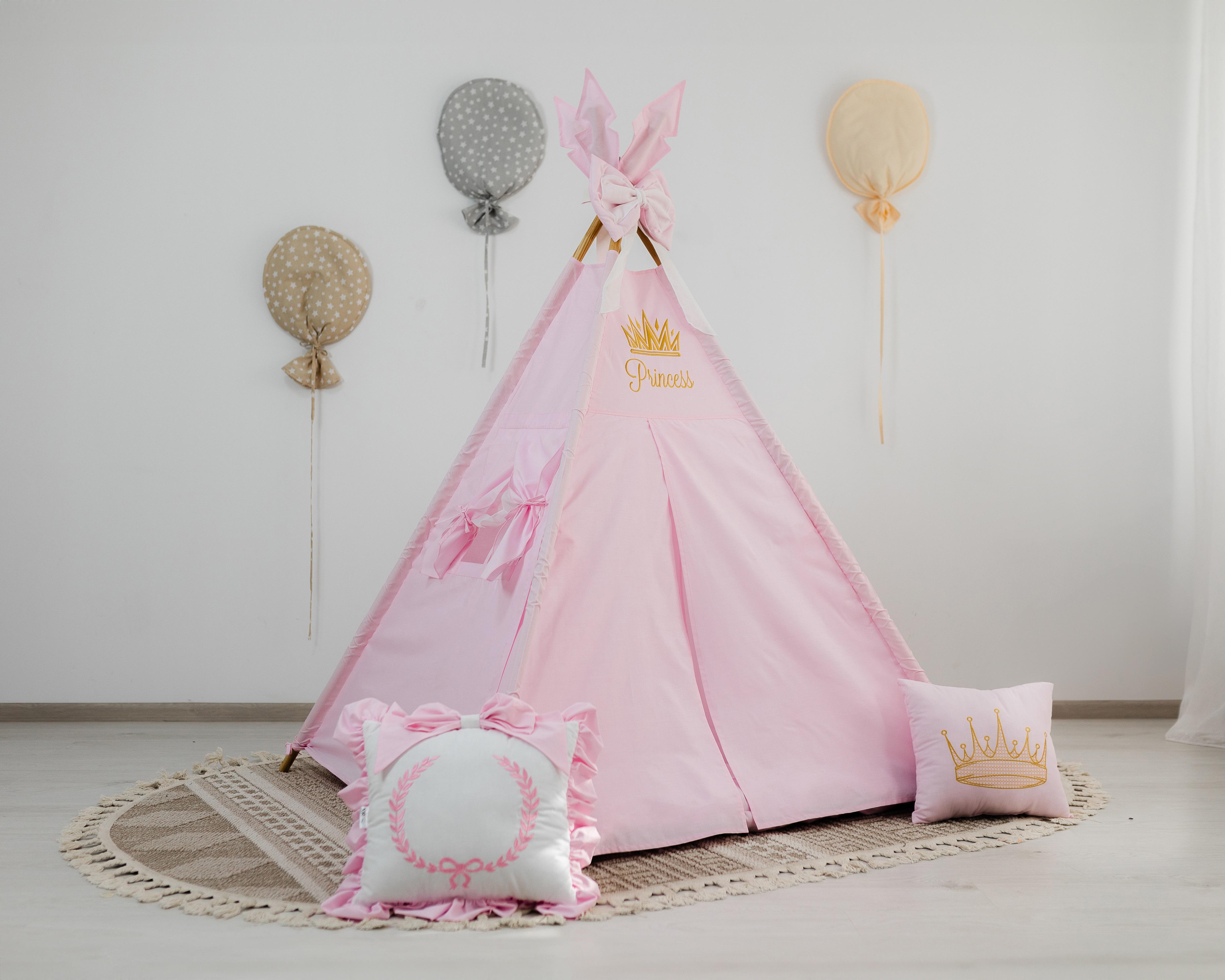 Вігвам для дівчинки Принцеса Рожевий (0000273) - фото 9 Вігвам для дівчинки Принцеса Рожевий (0000273) - фото 9