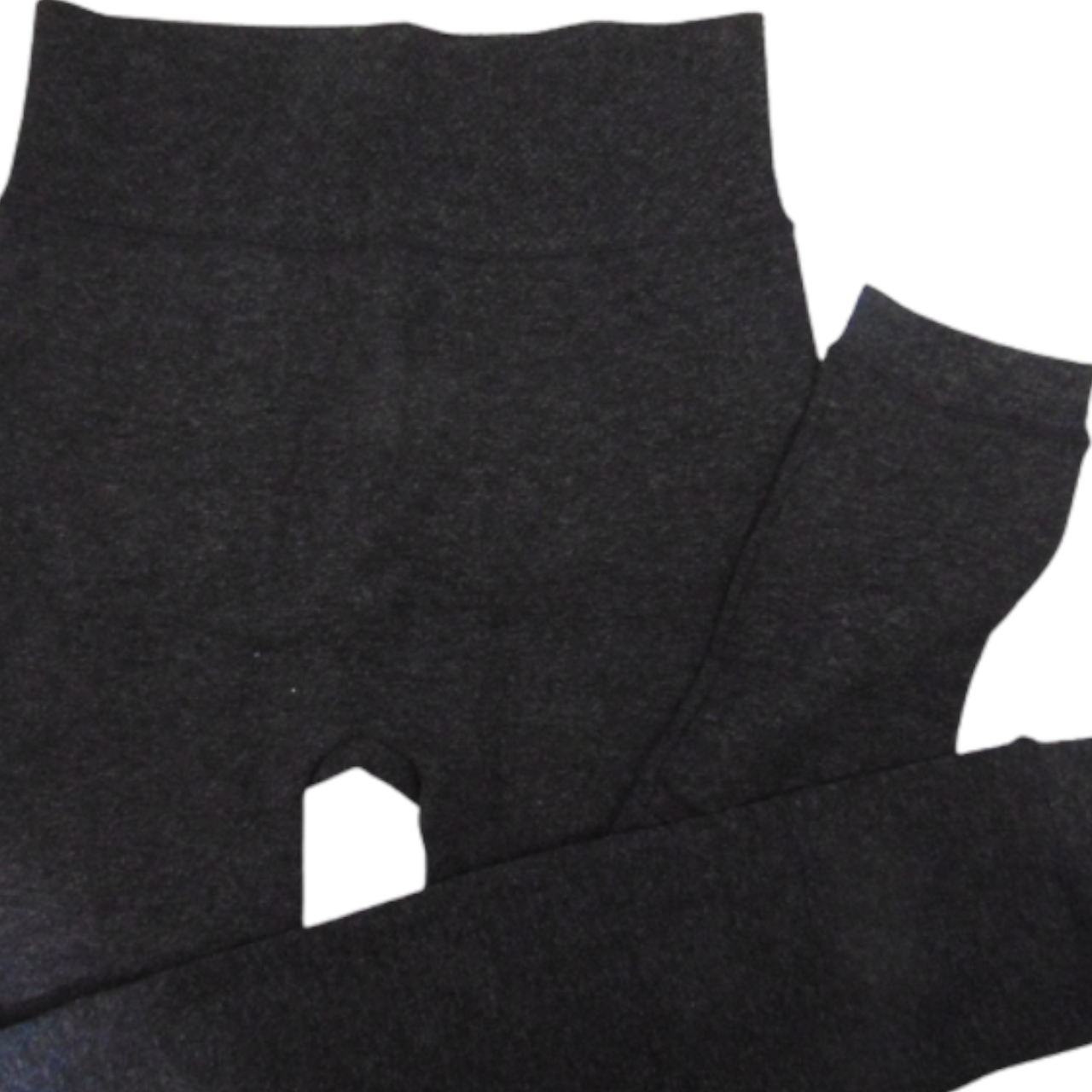 Термолосини жіночі ШУГУАН безшовні верблюжа вовна 5XL Чорний (2390915381) - фото 4