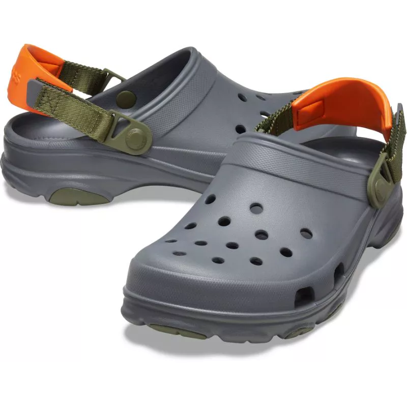 Сабо чоловічі Crocs Classic All Terrain Clog Slate р. 37-38 Сірий (14136)