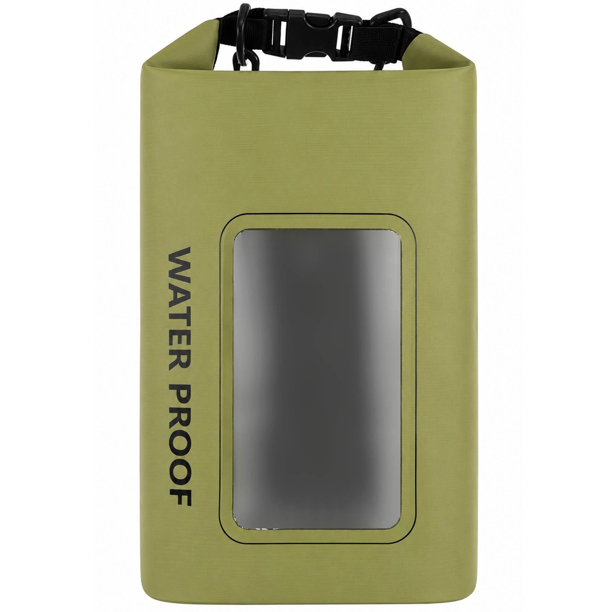 Гермомешок водонепроницаемый SP-Sport Waterproof Bag 5 л Оливковый (TY-7494)