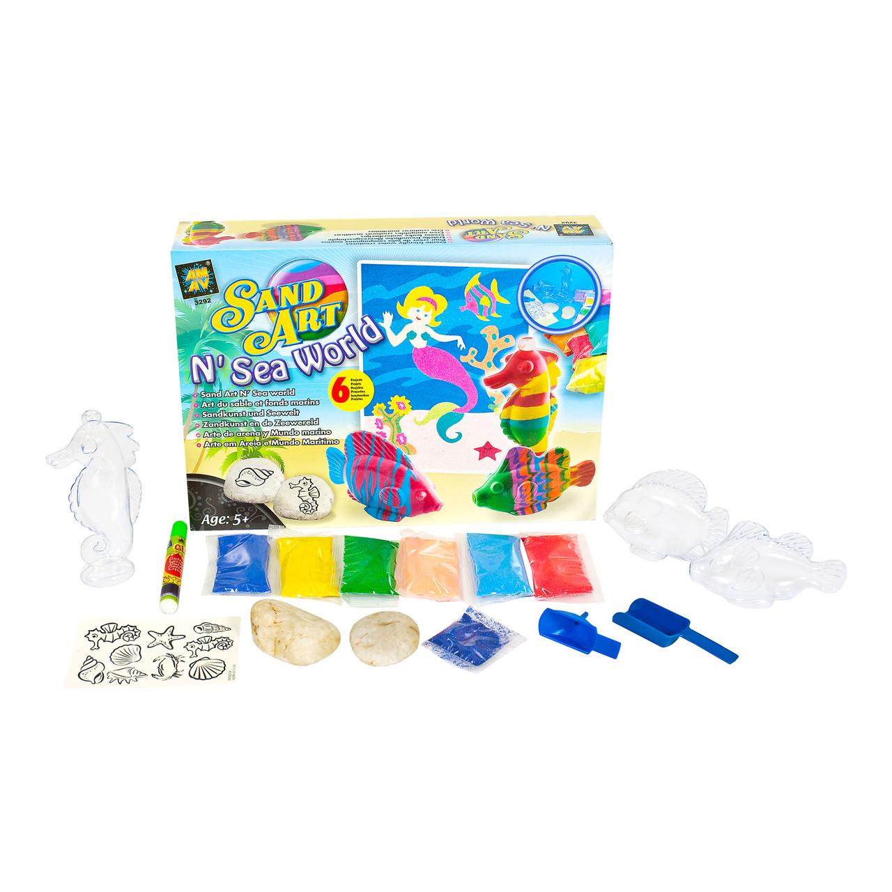 Набор для рисования песком A-Тoys Океан из песка (3292M) - фото 2