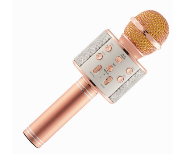 Микрофон-караоке WSTER WS858 Розовый