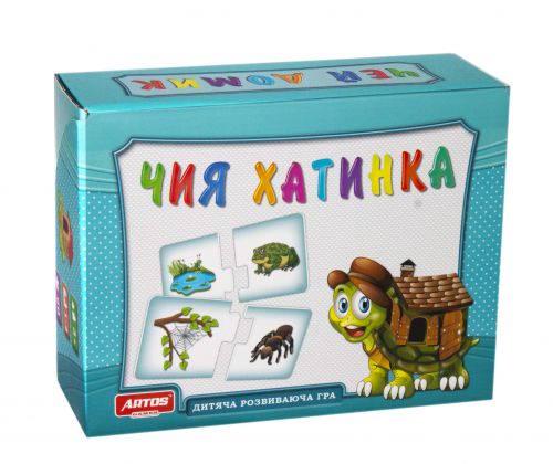 Настольная игра детская развивающая Чей домик (80344)