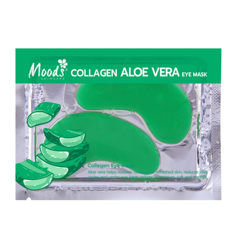 Патчи под глаза Moods гидрогелевые с коллагеном и Aloe Vera 1 пара (8859128306493)