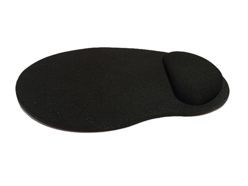 Коврик для мышки эргономичный с поддержкой кисти Черный (ТТ-122)