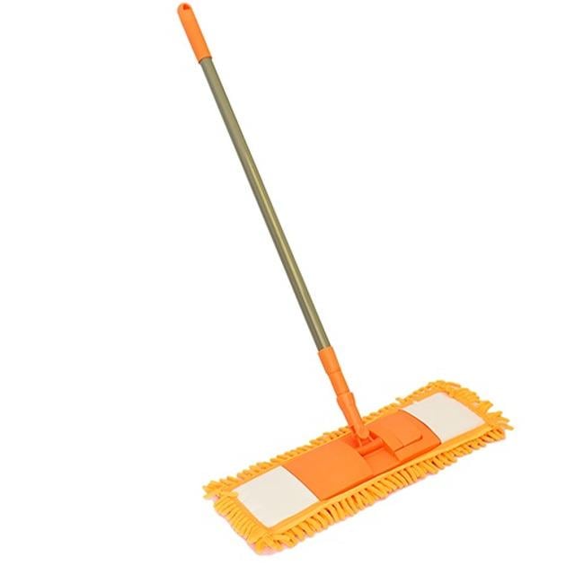 Швабра-полотер с телескопической ручкой MH-3854 120х42х13 см Швабра-полотер с телескопической ручкой MH-3854 120х42х13 см