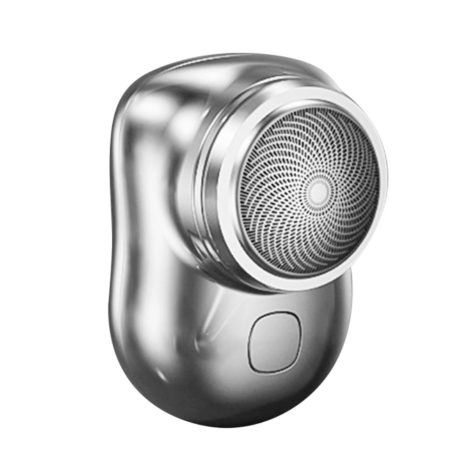 Бритва эпилятор аккумуляторная Mini Shaver USB дорожная Серебристый (KG-11467)