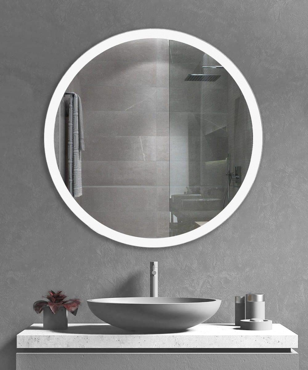 Зеркало D SR Нимб без подсветки 800х800 мм (13480954)