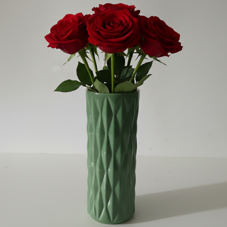 Ваза Nana ceramics Кашемир 20 см (9015)