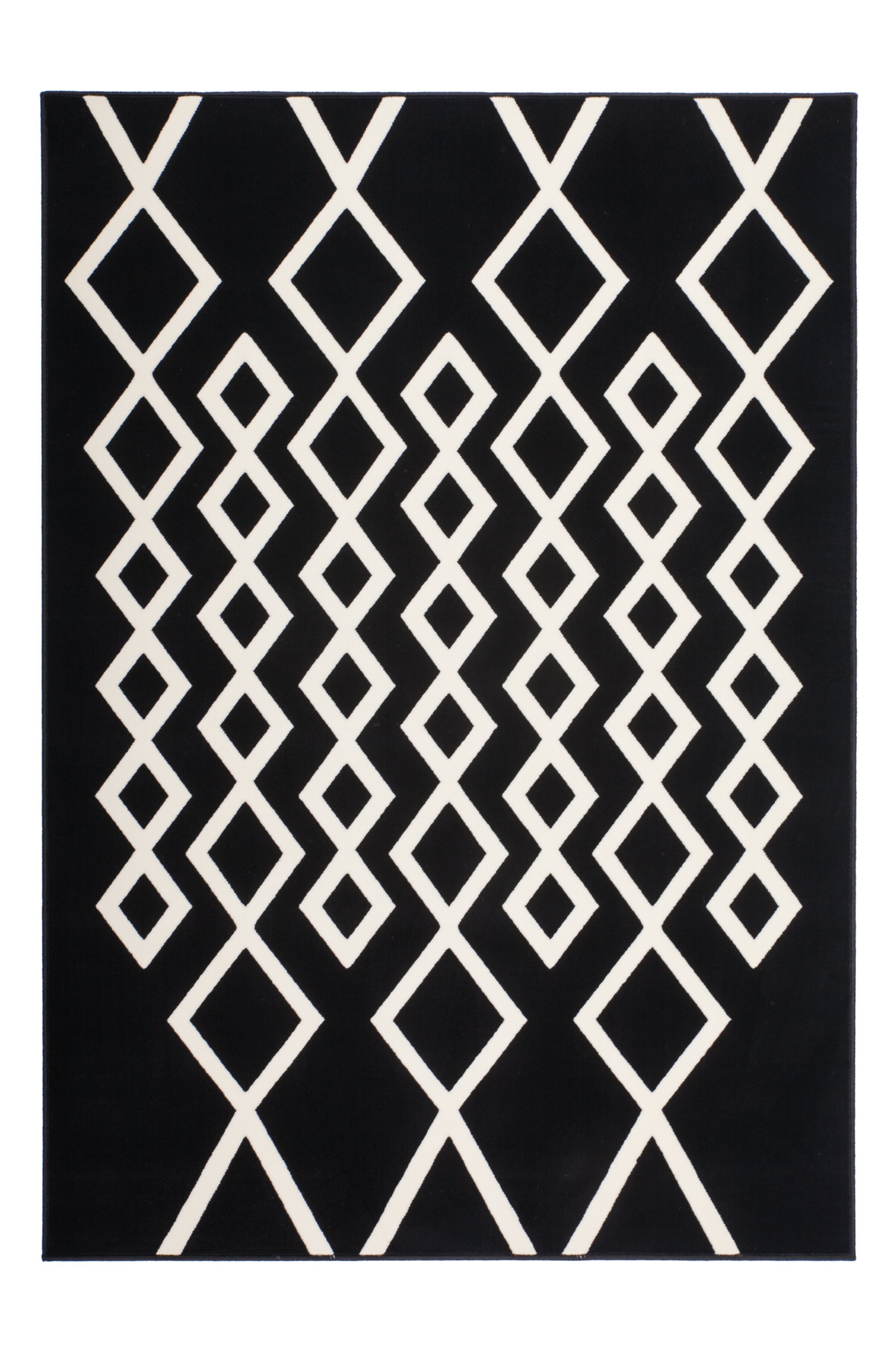 Ковер Kayoom Lina 400 Черный/Слоновая кость (526AR-80-150)