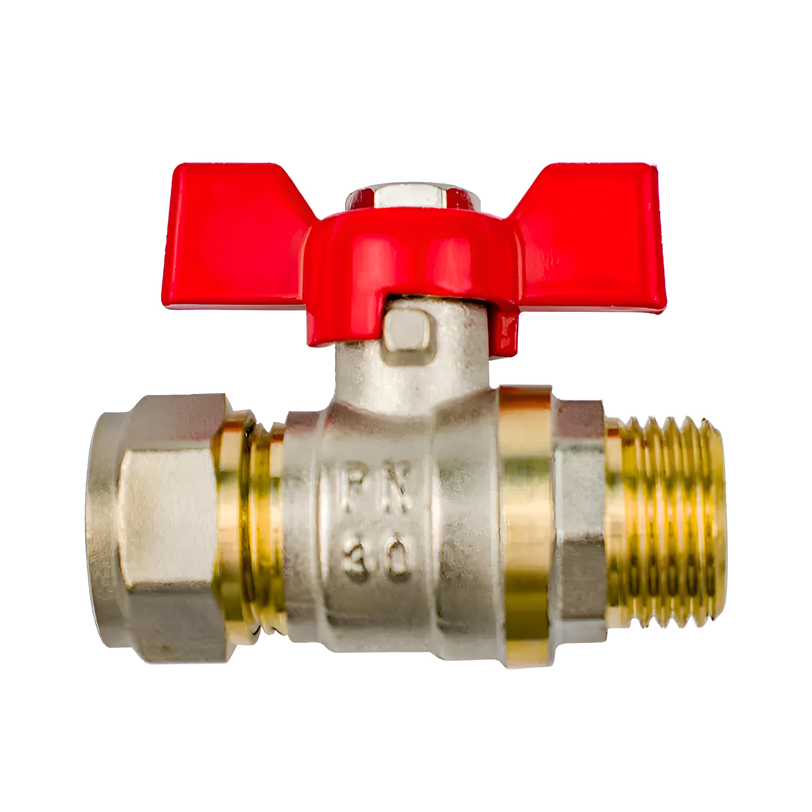 Кран шаровой Karro РЗ 16 мм x 1/2" (SQ-1039085)