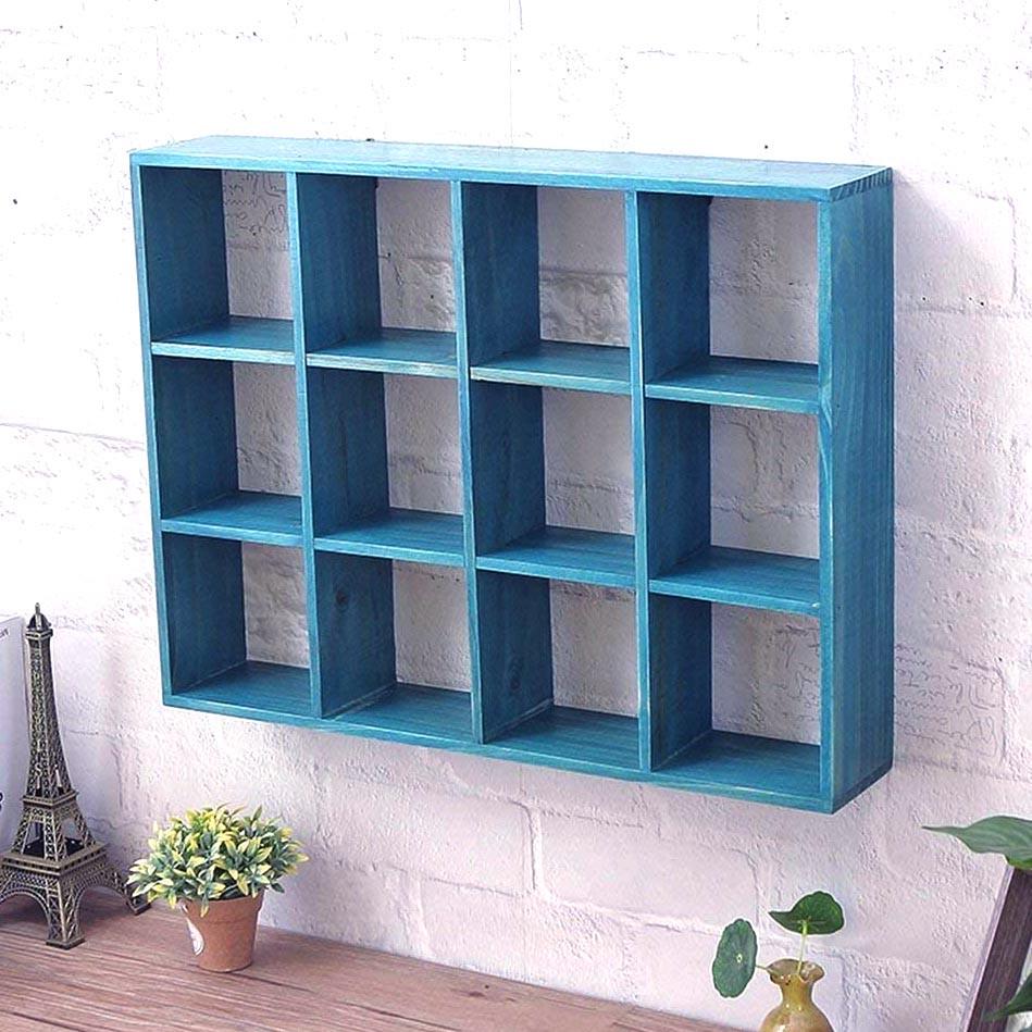 Полка настенная из дерева Хилброу Ирис (НСП-008952)