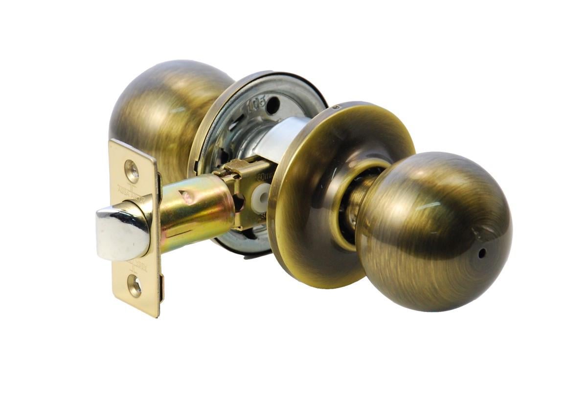 Кноб TESA Bola Ручка з фіксатором WC Латунь антична (3903U0LA) - фото 2 Кноб TESA Bola Ручка з фіксатором WC Латунь антична (3903U0LA) - фото 2