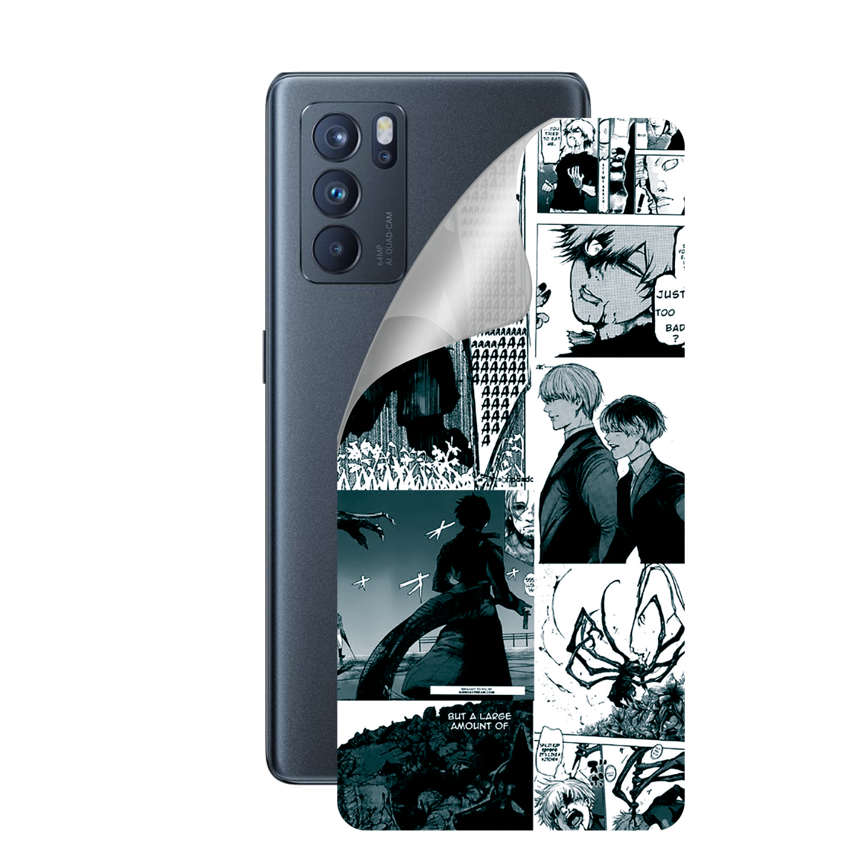 Полиуретановая пленка для Oppo Reno 2Z серии Print Armor