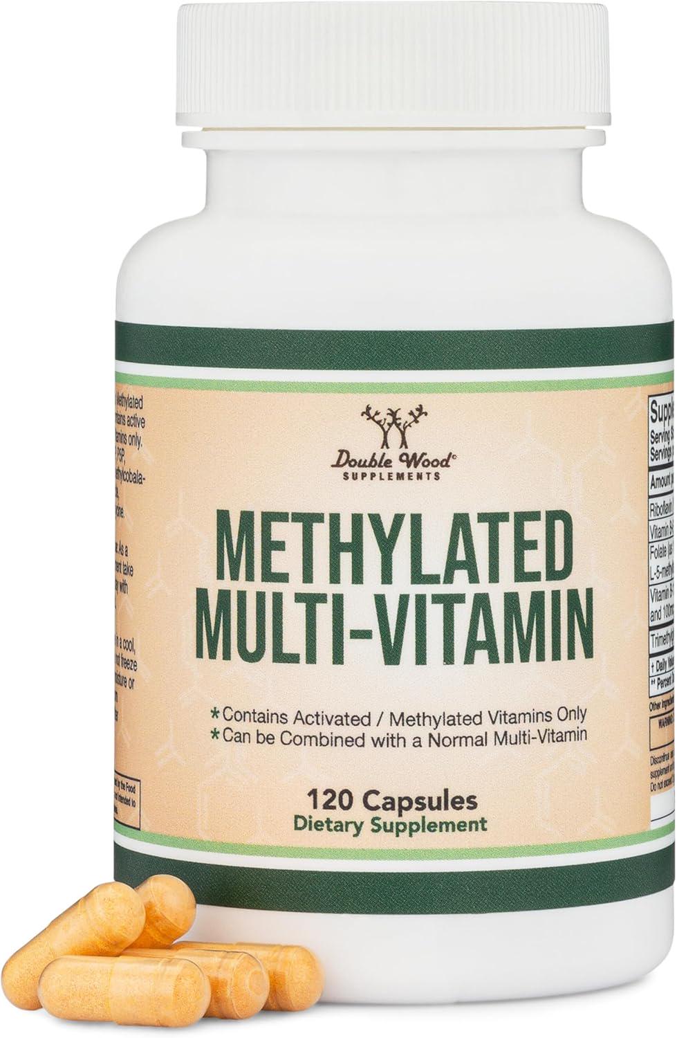 Мультивитаминный комплекс Double Wood Methylated 120 кап.