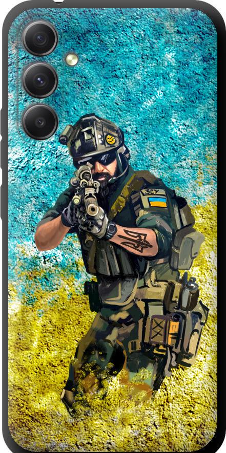 Чехол на Samsung Galaxy A34 A346E Воин ЗСУ (5311b-2936-42517)