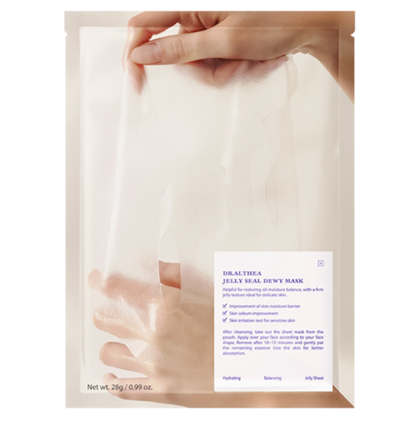 Маска для обличчя з PDRN і гіалуроновою кислотою Dr. Althea Jelly Seal Dewy Mask 28 г (e5904266-eba4-11f0-a36d-a9e45bbc1685)