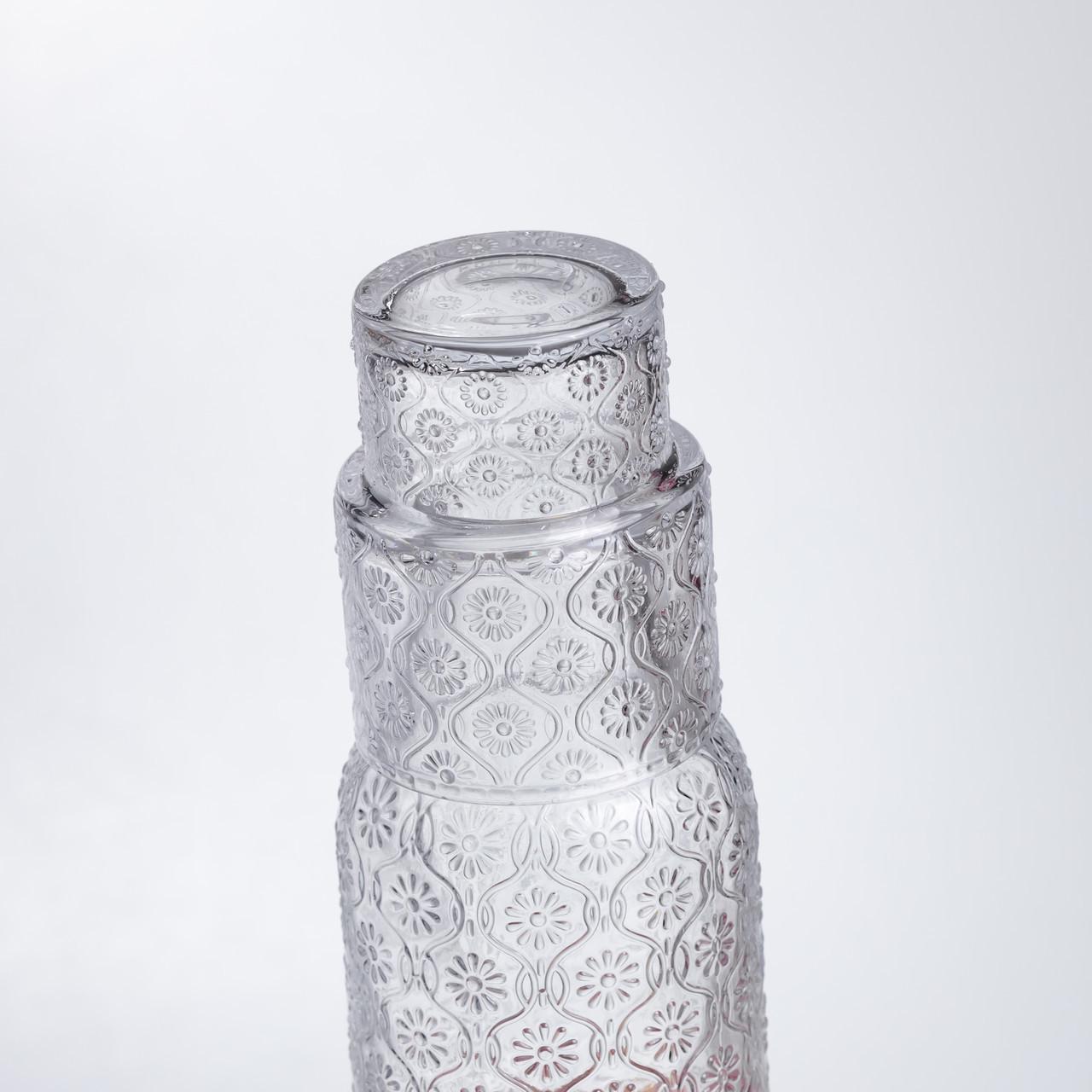 Кувшин для напитков 700 мл со стаканом 1 шт. Прозрачный (HP-19-L2) - фото 3