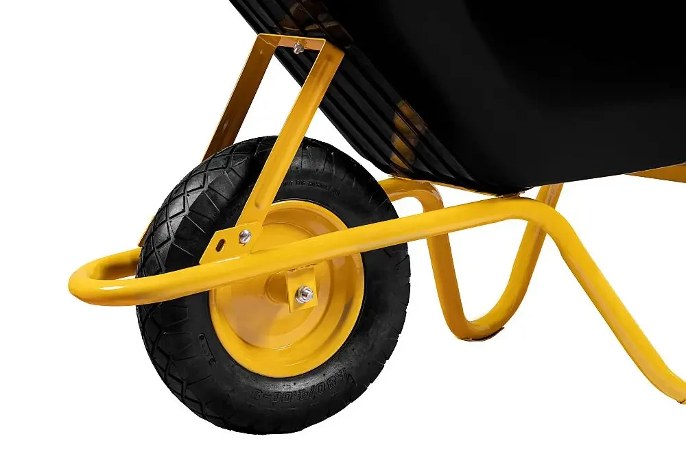 Тачка будівельна BudMonster 1-колісна 90 л 200 кг (01-065П) - фото 4 Тачка будівельна BudMonster 1-колісна 90 л 200 кг (01-065П) - фото 4