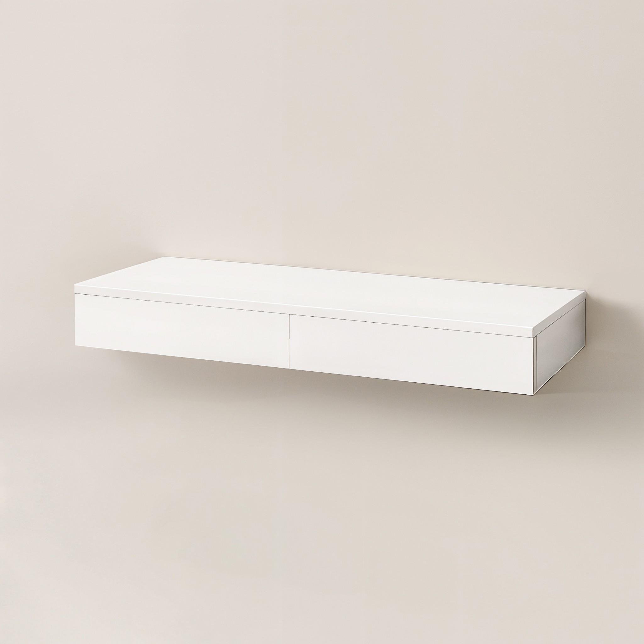 Стіл туалетний підвісний Стела 2 1000х310х130 мм Білий - фото 2 Стіл туалетний підвісний Стела 2 1000х310х130 мм Білий - фото 2