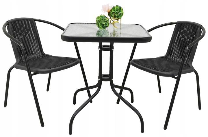 Набор мебели Zano Bistro 2 Black