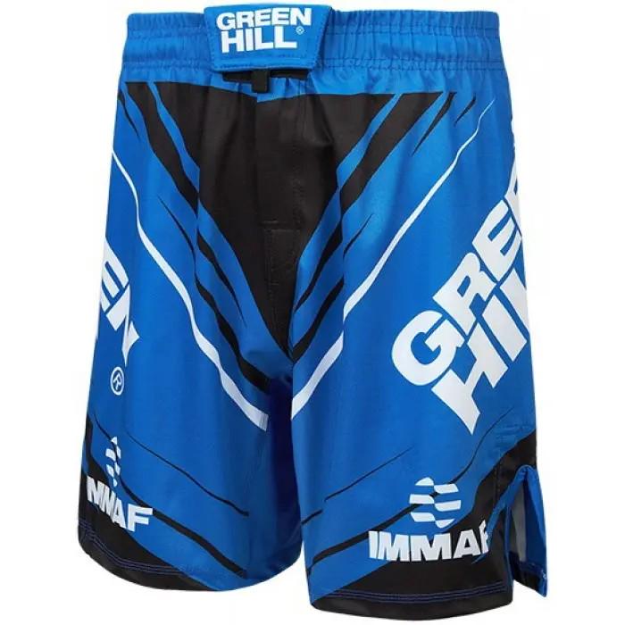 Шорти Green Hill MMA IMMAF S Синій (8585053829727)